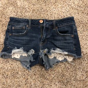 American Eagle jean shorts